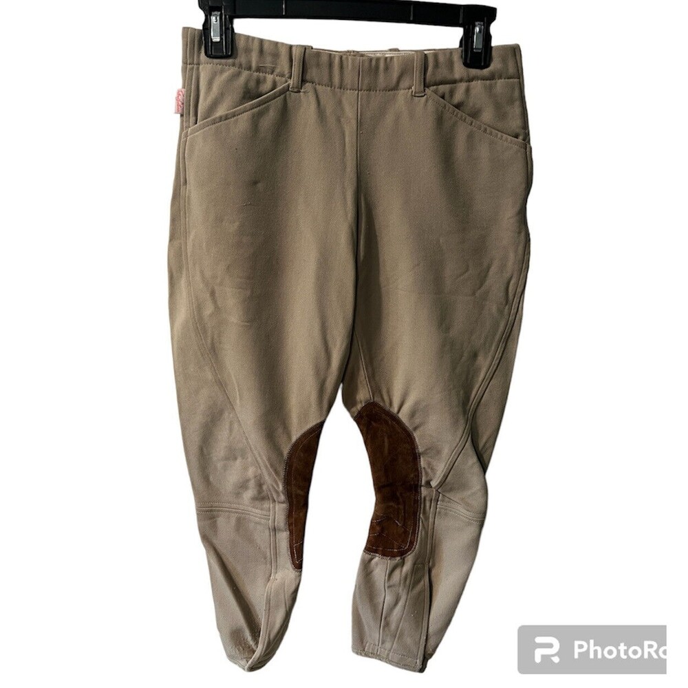 The Tailored Sportsman Pants Girls Sz 14 Jodhpurs Riding Breeches Trophy Hunter - Picture 2 of 14